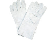 Перчатки кожаные(спилковые), длина 35см, размер 14