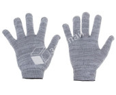 Перчатки х/б без ПВХ графит. Страна ввоза: РФ