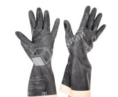 Перчатки резиновые технические кислотощелочестойкие 