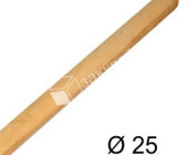 Черенок деревянный береза 1 сорт d25*1200 сухой шлифованный РБ