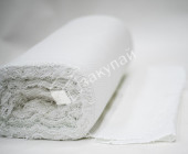 Ткань вафельная, хб, отбеленная, техническая, ширина 45+/-2см, плотность 120+/-5 гр.м2 в рулонах по 60 м