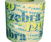 Бумага туалетная Zebra 120гр 56м, РБ/32