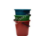 Ведро 10л ЗИМА (20) красный