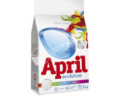 Средство моющее синтетическое порошкообразное универсальное April Evolution автомат Provence, 3 кг для цветного 3кг.