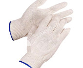 Прочие перчатки из хлопчатобумажной пряжи (10кл.4хб белые) Страна ввоза: РФ