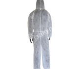 Комбинезон одноразовый, белый р-р 56-58, рост 182-188, ПЛОТНОСТЬ 60